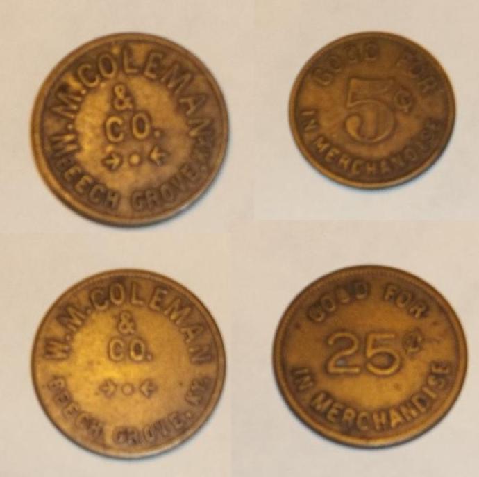 W.M.Coleman Coins, image